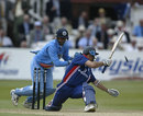 Rahul Dravid stumps Nasser Hussain, England v India, NatWest Series, Lord's, Sat 29 Jun