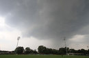 Rain wasn't far away from the World Cricket League matches, Fiji v Kuwait, ICC World Cricket League Division Six, Kinrara Academy Oval, September 21, 2011