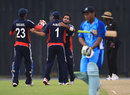 Kuwait celebrate another wicket, Fiji v Kuwait, ICC World Cricket League Division Six, Kinrara Academy Oval, September 21, 2011