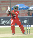 Taufeeq Umar plays the cut, Lahore Eagles v Quetta Bears, Faysal Bank T20, Karachi, 27 September, 2011