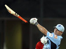 The Chennai humidity affects David Warner's grip on the bat, New South Wales v Trinidad & Tobago, Champions League Twenty20, Chennai, September 28, 2011