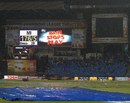 Rain ended the game after Mumbai Indians' innings, Mumbai Indians v Cape Cobras, Champions League Twenty20, Bangalore, September 30, 2011