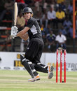 Rob Nicol glances a boundary fine, Zimbabwe v New Zealand, 1st ODI, Harare, October 20, 2011 