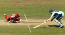 Tim Ludeman runs out Steve Smith, New South Wales v South Australia, Ryobi Cup, Sydney, November 4 2011