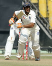 Manprit Juneja takes a run during his debut double-hundred, Gujarat v Tamil Nadu, Ranji Trophy Elite, Ahmedabad, 4th day, December 16, 2011