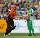 Herschelle Gibbs sets off for a run, Melbourne Stars v Perth Scorchers, BBL 2011-12, MCG, January 4, 2012