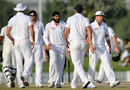 Monty Panesar took the final wicket in England's win, 3rd day, Dubai, January 13, 2012