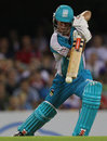 Chris Lynn provided the last thrust with a 17-ball 37, Brisbane Heat v Sydney Thunder, BBL, Brisbane, January 17, 2012
