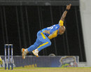 Tino Best bowled with energy to finish with three wickets, Barbados v Sussex, Caribbean T20 2011-12, Group B match, Barbados, January 18, 2012