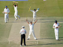 Pakistan celebrate beating England by 72 runs, Pakistan v England, 2nd Test, Abu Dhabi, 4th day, January 28, 2012