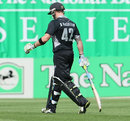 Brendon McCullum fell for 3, New Zealand v Zimbabwe, 1st ODI, Dunedin, February 3, 2012