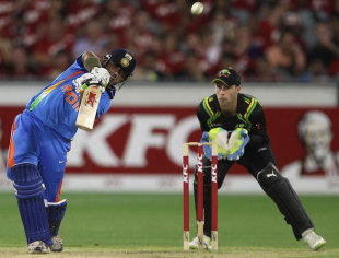 Gautam Gambhir's unbeaten fifty guided India to an eight-wicket win over Australia in the second Twenty20 at the MCG