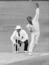 Bapu Nadkarni bowling against Australia, Australia v India, 1st Test, Adelaide, December 23, 1967