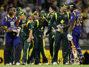 Angelo Mathews took Sri Lanka within five runs of victory, Australia v Sri Lanka, Commonwealth Bank Series, Perth, February 10, 2012
