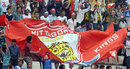 Chittagong Kings fans cheer on their team, Chittagong Kings v Sylhet Royals, Bangladesh Premier League, Mirpur, February 16, 2012