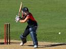Sarah Taylor prepares to cut, New Zealand women v England women, 1st T20I, Wellington, February 17, 2012