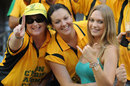 Fans cheer for Australia, Australia v Sri Lanka, Brisbane, CB Series 1st final, March 4, 2012 