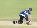 Callum MacLeod brings out the reverse sweep during his half-century, Kenya v Scotland, ICC World Twenty20 Qualifiers, Dubai, March 13, 2012