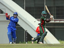 Morris Ouma cuts during his half-century, Italy v Kenya, ICC World Twenty20 Qualifier, ninth-place playoff, Dubai, March 23, 2012