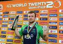 Paul Stirling was Man of the Match for his quickfire 79, Afghanistan v Ireland, World Twenty20 Qualifier final, Dubai, March 24, 2012