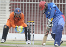 Karim Sadiq made a century, Afghanistan v Netherlands, ICC WCL Championship, Sharjah, March 31, 2012 