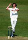 Charlie Shreck took 3 for 42 in Northamptonshire's first innings, Northamptonshire v Kent, County Championship, Division Two, Wantage Road, April 12, 2012