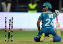 Sourav Ganguly was run out for 16, Pune Warriors v Chennai Super Kings, IPL 2012, Pune, April 14, 2012