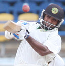 Assad Fudadin on his way to a century, Trinidad & Tobago v Guyana, Regional Four Day competition, Port of Spain, March 19, 2012