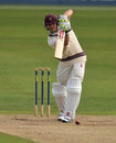 James Hildreth made an unbeaten century, Nottinghamshire v Somerset, Trent Bridge, 3rd day, April, 21, 2012