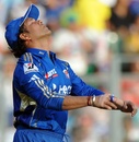 Sachin Tendulkar expresses his disappointment in the field, Mumbai Indians v Kings XI Punjab, IPL, Mumbai, April 22, 2012
