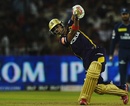 Manoj Tiwary scored an unbeaten 30, Deccan Chargers v Kolkata Knight Riders, IPL, Cuttack, April 22, 2012