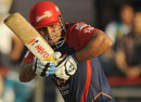 Virender Sehwag flicks during his unbeaten 87, Pune Warriors v Delhi Daredevils, IPL, Pune, April 24, 2012