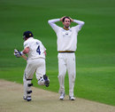 Ian Bell takes a run off Graham Onions, Warwickshire v Durham, County Championship, Division One, Edgbaston, 1st day, May 2, 2012