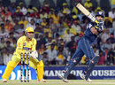 Shikhar Dhawan flicks in front of square, Chennai Super Kings v Deccan Chargers, IPL, Chennai, May 4, 2012