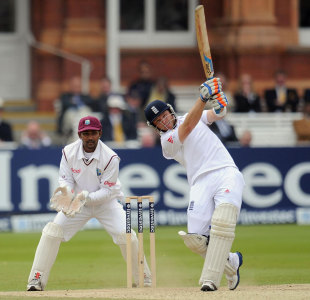 Ian Bell helped guide England with a positive innings on the final day at Lord's