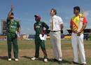 Shahid Afridi and Jimmy Kamande at the toss, Kenya v Pakistan, Group A, World Cup, Hambantota, February 23, 2011