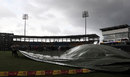 The covers come on at the R Premadasa Stadium, Sri Lanka v Pakistan, 3rd ODI, Colombo, June 13, 2012