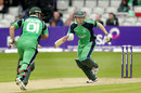Paul Stirling and Niall O'Brien put on 35 for the third wicket, Ireland v Australia, ODI, Stormont, June 23, 2012