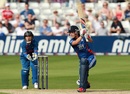 Sarah Taylor drives during her innings of 67 not out, England Women v India Women, 2nd Twenty20, Chelmsford, June 28, 2012