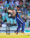 Eoin Morgan brought England home with an unbeaten 43, England v Australia, 2nd ODI, The Oval, July 1, 2012
