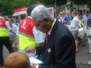 Alimuddin at the Lord's cricket ground, 