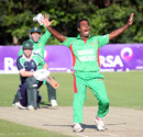 Elias Sunny lets out an appeal, Ireland v Bangladesh, 2nd T20, Belfast, July 20, 2012
