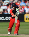 Steven Croft saw Lancashire home with an unbeaten 57, Leicestershire v Lancashire, CB40 Group A, Grace Road, July, 22, 2012