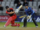 Karl Brown anchored Lancashire's run chase, Lancashire v Gloucestershire, CB40, Old Trafford, July 30, 2012