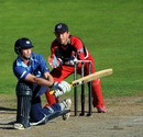 Ian Cockbain gave Gloucestershire a chance with a half-century, Lancashire v Gloucestershire, CB40, Old Trafford, July 30, 2012