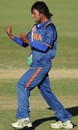 Kamal Passi reacts after taking a wicket, India v Zimbabwe, Group C, ICC Under-19 World Cup, Townsville, Aug 14, 2012