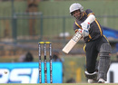 Thilan Samaraweera on way to his highest T20 score of 71, Kandurata Warriors v Uthura Rudras, SLPL, Pallekele, August 18, 2012
