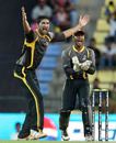 Sohail Tanvir's spell of 3 for 4 helped Kandurata Warriors win by 42 runs, Kandurata Warriors v Ruhuna Royals, SLPL, Pallekele, August 20, 2012
