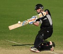Cam Fletcher pulls towards square-leg, India v New Zealand, ICC Under-19 World Cup, semi-final, Townsville, August 23, 2012