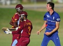 Reece Topley celebrates the wicket of John Campbell, England v West Indies, ICC Under-19 World Cup, 5th place play-off, Townsville, August 24, 2012